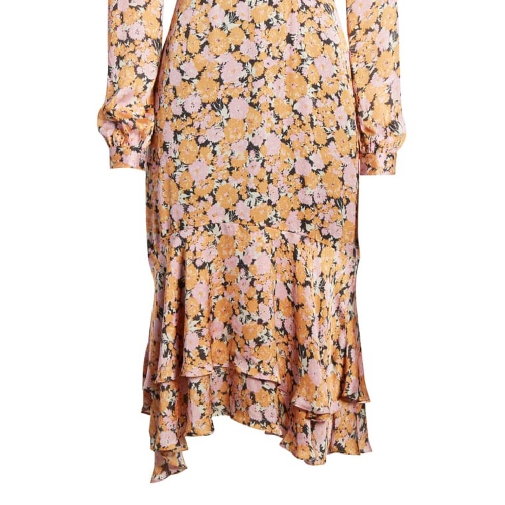 Celeste Ruffle Midi Dress by WAYF - Picture 5 of 7